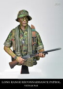 1/16 バスト 現用 アメリカ陸軍 特殊長距離偵察パトロール(LRRP)の兵士 ベトナム戦争 【CM-B03】 (プラモデル)