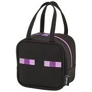 Minecraft マインクラフト エンダーマン　ダイカットキャラランチバッグ Skater スケーター スエット素材ダイカットバッグ KNBD1