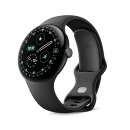 Google Pixel Watch 4(45 mm)Matte Black アルミケース/Obsidian アクティブバンド Wi-Fi