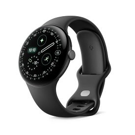 Google Pixel Watch 4(45 mm)Matte Black アルミケース/Obsidian アクティブバンド Wi-Fi