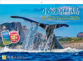 『小笠原諸島』 2026 カレンダー 壁掛け 風景 【紙ホルダー付 300×400】 （写真工房カレンダー） [ 南 俊夫 ]