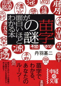 楽天ブックス 苗字の謎が面白いほどわかる本 丹羽基二 本