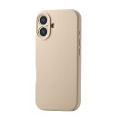 iPhone 17/ハイブリッドケース/シリコン/MAGKEEP/ベージュ