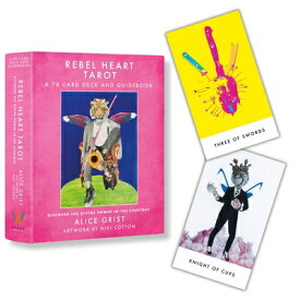 Rebel Heart Tarot: A 78-Card Deck and Guidebook [With Book(s)] REBEL HEART TAROT [ Alice Grist ]