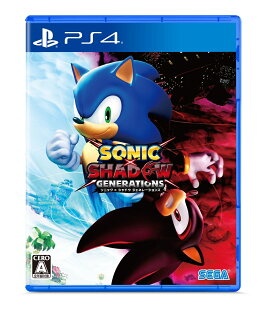 【楽天ブックス限定特典+特典】ソニック × シャドウ ジェネレーションズ PS4版(クリアポーチ+【早期購入封入特典】DLC「モダンソニック レガシースキン」／映画『SONIC3(原題)』特製ロゴステッカー)