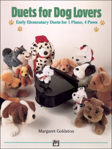 �y�A���y���z�S�[���h�X�g��, Margaret: Duets for Dog Lovers: Early Elementary Duets for 1 Piano, 4 Paws [ �S�[���h�X�g��, Margaret ]