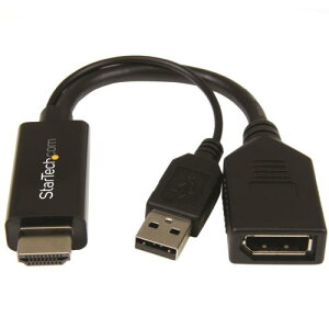 HDMI - DisplayPortϊA_v^ USBoXp[Ή 4K𑜓x ́FHDMI (IX) - óFfBXvC|[g/DP (X) USBP[ut
