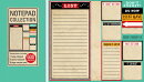 Book of Sticky Notes: Notepad Collection (Aqua)