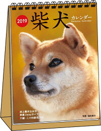 柴犬カレンダー卓上書き込み式（B6タテ）（2019）　（［カレンダー］）