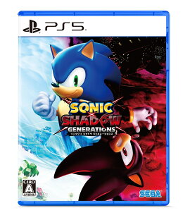 【楽天ブックス限定特典+特典】ソニック × シャドウ ジェネレーションズ PS5版(クリアポーチ+【早期購入封入特典】DLC「モダンソニック レガシースキン」／映画『SONIC3(原題)』特製ロゴステッカー)