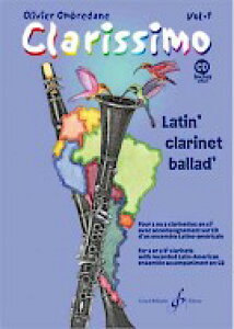 �y�A���y���z�I���u���_�[�k, Olivier: �N�����b�V�� ��1��: Latin' Clarinet Balled': ���tCD�t [ �I���u���_�[�k, Olivier ]