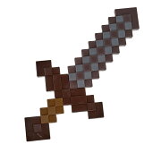 マインクラフト(MINECRAFT)　ロールプレイ ネザライトの剣 子供向けフィギュア なりきりアイテム 6歳から ブラウン HGY75