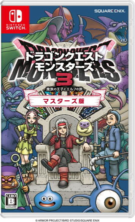 【特典】ドラゴンクエストモンスターズ3　魔族の王子とエルフの旅 マスターズ版(【購入封入特典】ゲーム内アイテム「ゴシックコート・赤」+【購入封入特典】ゲーム内アイテム「戦士のゆびわ」1個+【購入封入特典】ゲーム内アイテム「しもふりにく」10個)