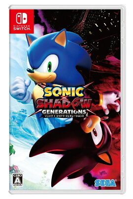 【楽天ブックス限定特典+特典】ソニック × シャドウ ジェネレーションズ Switch版(クリアポーチ+【早期購入封入特典】DLC「モダンソニック レガシースキン」／映画『SONIC3(原題)』特製ロゴステッカー)