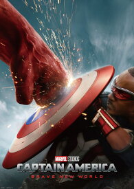 キャプテン・アメリカ ブレイブ・ニュー・ワールド　キャプテンアメリカ4/A3ポスター