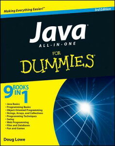 Java All-In-One for Dummies JAVA ALL-IN-1 FOR DUMMIES 3/E iFor Dummiesj [ Doug Lowe ]