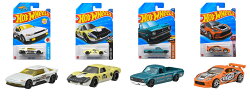 ڳŷ֥åŵۡڥåȾʡۥۥåȥ(Hot Wheels)١åϥ D + ݥ륷 904  GTS + 1975 åȥ ˡȥå(B120) + ȥ西 GR86 å(륭ۥ)