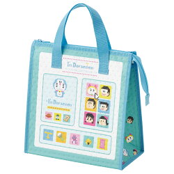 ドラえもん ドット ランチバッグ 不織布 保冷 お弁当入れ 保冷バッグ