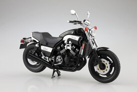 1/12 完成品バイク Yamaha Vmax ブラック2 (塗装済み完成品)