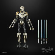 【楽天ブックス限定特典】ハズブロ（Hasbro）STAR WARS スター・ウォーズ ブラックシリーズ ゲーミング・グレイツ バトルフロント2 グリーヴァス将軍（バトルダメージ） コレクション用 15cm アクションフィギュア 対象年齢4才以上 F8326 正規品(ステッカー 1枚)