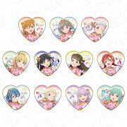 ラブライブ！スーパースター！！ ハート型カンバッジ Cafe party ver．