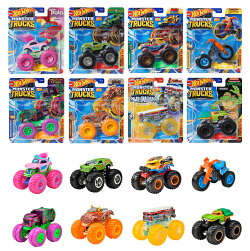 ホットウィール(Hot Wheels) モンスタートラック 1:64アソート 乗り物おもちゃ ミニカー 8台入り BOX販売 3歳から…