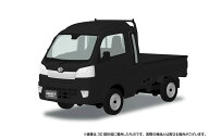 楽プラ スナップキット 1/32 ダイハツ S500P ハイゼット トラック ジャンボ（ブラックマイカメタリック）…