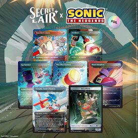 マジック：ザ・ギャザリング Secret Lair The Sonic Superdrop Secret Lair x Sonic: Turbo Gear Foil Edition【クレジットカード決済限定】