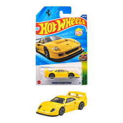 ホットウィール(Hot Wheels)　ベーシックカー フェラーリ F40 コンペティツィオーネ 乗り物おもちゃ ミニカー 3歳か…