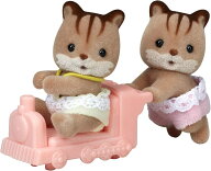 シルバニアファミリー くるみリスのふたごちゃん リー46