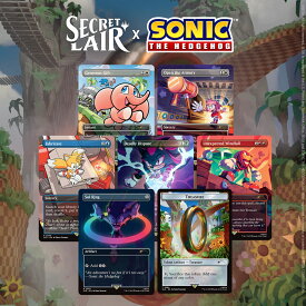 マジック：ザ・ギャザリング Secret Lair The Sonic Superdrop Secret Lair x Sonic: Chasing Adventure【クレジットカード決済限定】