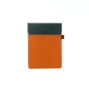 Greeful クリップボードS ダークグリーン×キャメル