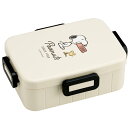 SNOOPY スヌーピー バッジ　お弁当箱 一段 650ml しっかり4点ロック ランチボックス