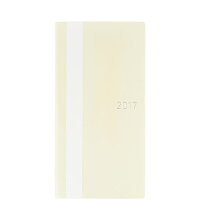ほぼ日手帳 2017 weeks ホワイトライン・アイボリー（1月始まり） ウィークリー