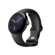 Google Pixel Watch 5（41 mm） Matte Black アルミケース / Obsidian アクティブ バンド（第 2 世代） W…