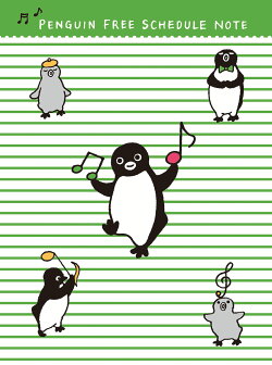 楽天ブックス Suicaのペンギンフリースケジュールノート Green 本