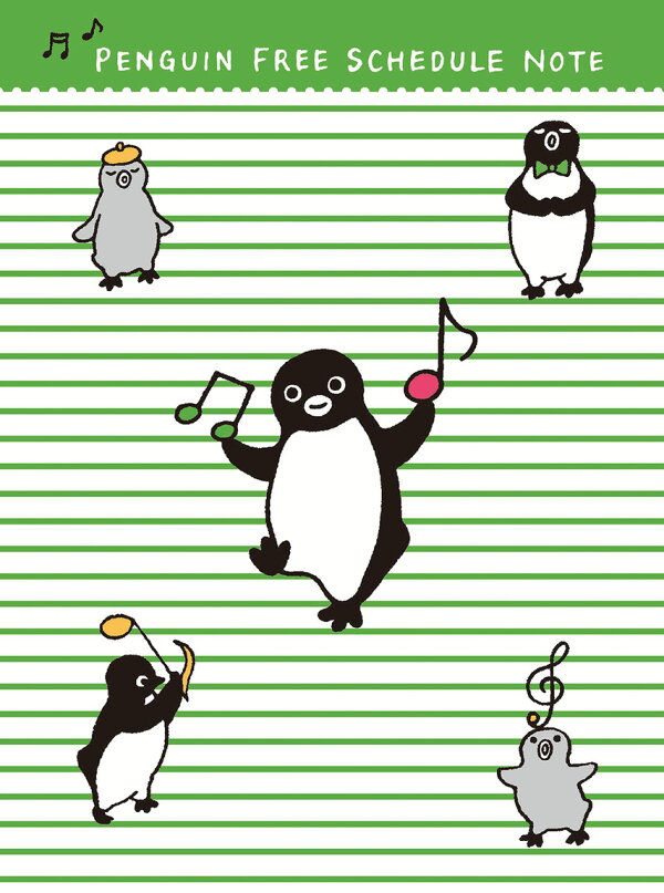 楽天ブックス Suicaのペンギンフリースケジュールノート Green 本