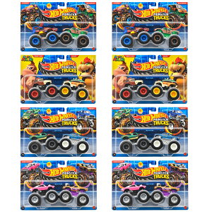 zbgEB[(Hot Wheels) @X^[gbN 1:64@2pbN A\[g 蕨 ~jJ[ 2g×8Zbg BOX̔ 3΂ }` 986R-FYJ64