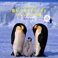 どっこい生きてる！ 我ら、コウテイペンギン カレンダー2018