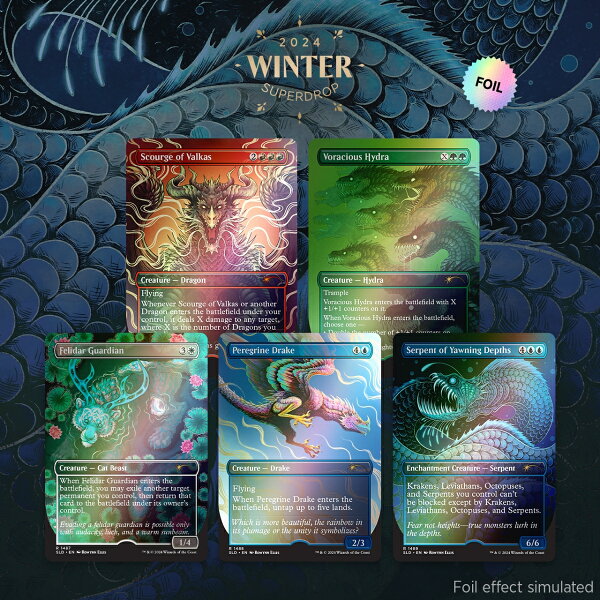 楽天ブックス マジック：ザ・ギャザリング Secret Lair Winter Superdrop 2024 Foils Bundle