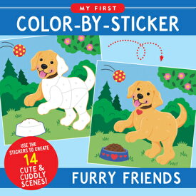 My First Color-By-Sticker - Furry Friends STICKERS-MY 1ST COLOR-BY-STICK [ Martha Zschock ]