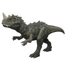マテル ジュラシックワールド(JURASSIC WORLD)　ひかってほえる！ケラトサウルス 子供向けフィギュア 恐竜 おもちゃ…