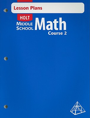 楽天ブックス: Holt Middle School Math Lesson Plans Course 2 - Holt Rinehart &amp; Winston - 9780030692147 : 洋書