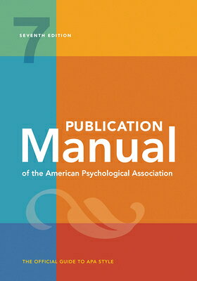 楽天ブックス: Publication Manual (Official) 7th Edition of the 