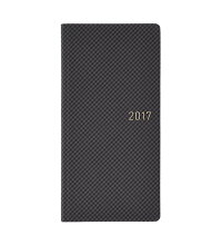 ほぼ日手帳 2017 weeks シャツファブリック・ブラックチェック(1月始まり) ウィークリー