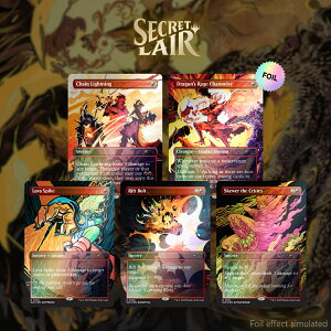 }WbNFUEMUO Secret Lair Ultimate Pencil Superdrop EVERYTHING IS ON FIRE Foil EditionyNWbgJ[hόz