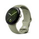 【予約】Google Pixel Watch 5（45 mm） Satin Pyrite アルミケース / Olive アクティブ バンド（第 2 世代） Wi-Fi
