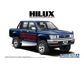 ザ☆モデルカー 1/24 トヨタ LN107 ハイラックス ピックアップ ダブルキャブ4WD '94 【No.20】 (プラモデル)