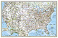 National Geographic United States Wall Map - Classic (Poster Size: 36 X 24 In) MAP-NATL GEOGRAPHIC…
