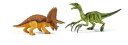 【シュライヒ】トリケラトプスとテリジノサウルス（小）Dinosaurs／ダイナソー 42217